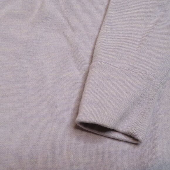 J Crew Featherweight Merino Wool Double Knit Tunic Sweater Womens XS Purple Crew - Picture 2 of 4